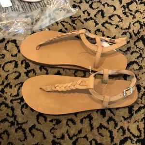 NWT rainbow sandals